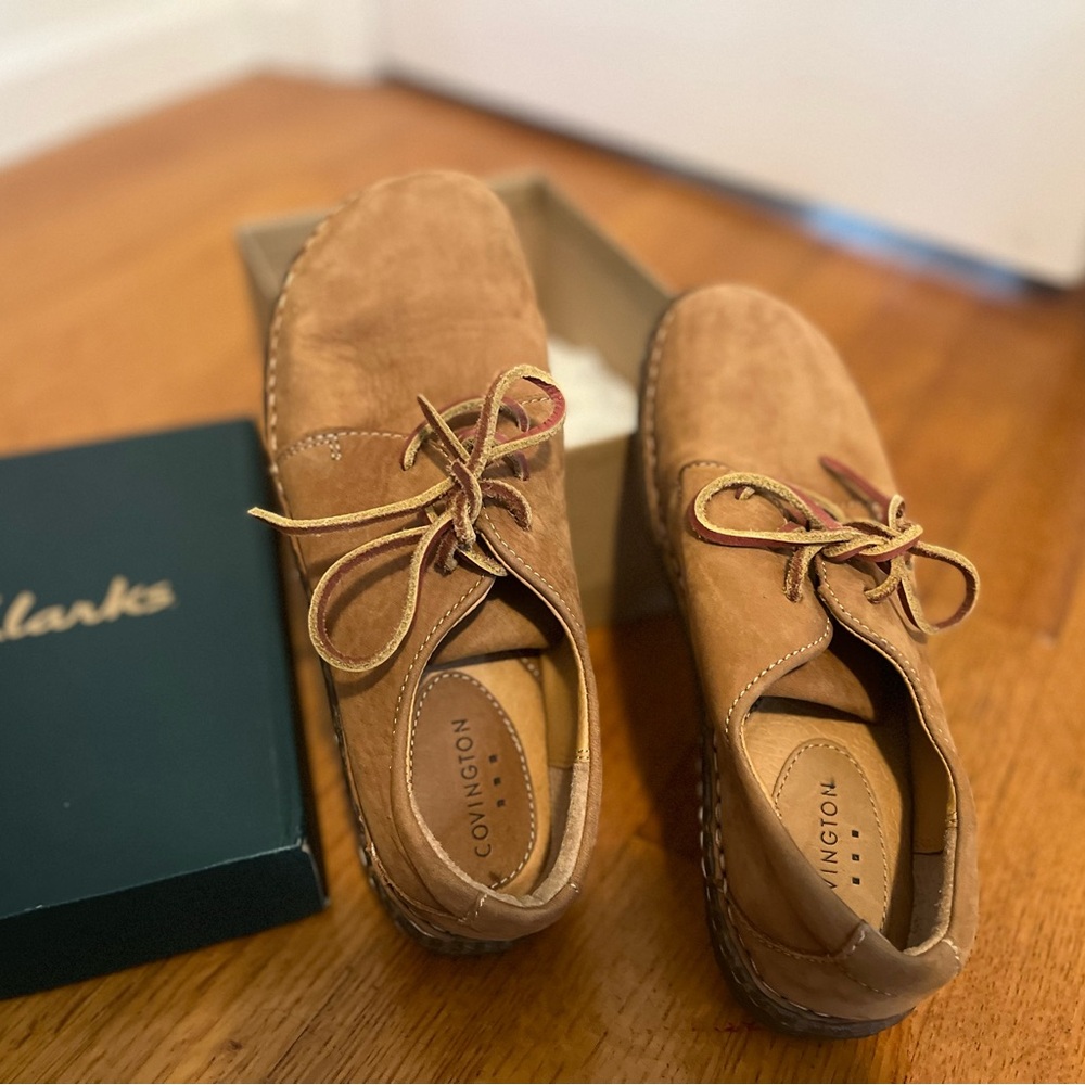 Women’s Covington Brown Shoes Size 9.5